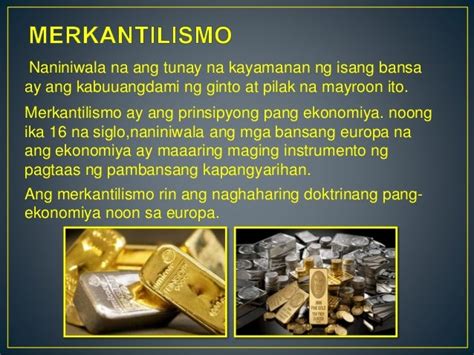 merkantilismo|merkantilismo tagalog.